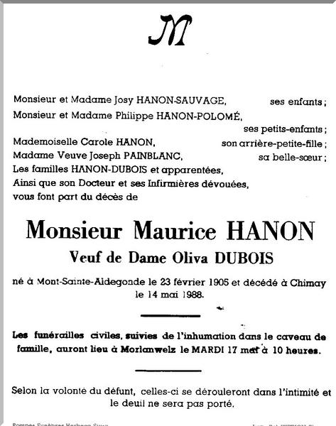 Hanon-Maurice