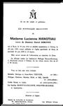 Hanotiau-Lucienne