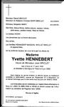 Hennebert-Yvette