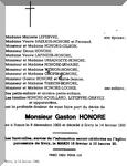 Honore-Gaston