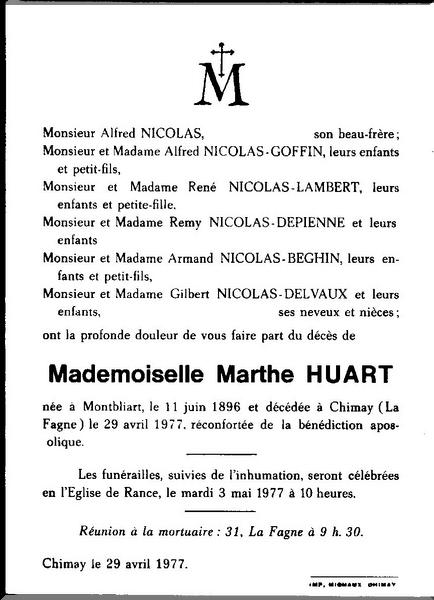 Huart-Marthe