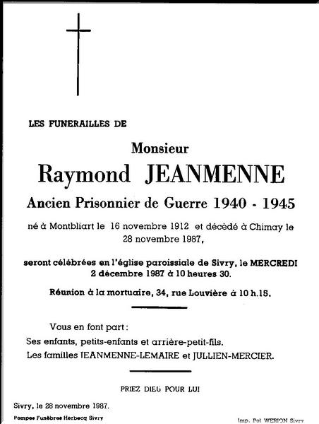 Jeanmenne-Raymond