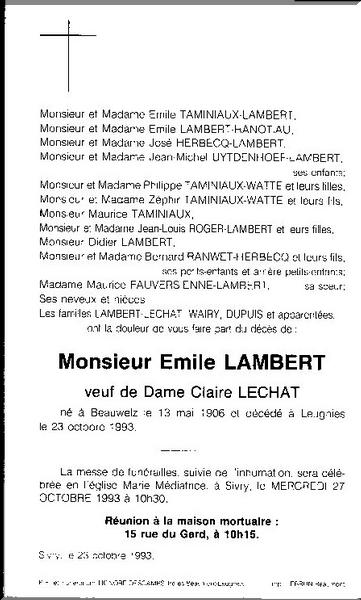 Lambert-Emile