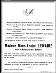 Lemaire-Marie Louise