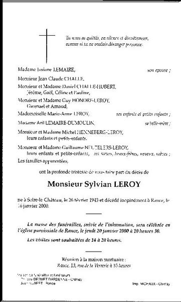 Leroy-sylvian