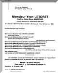 Letoret-Yvon