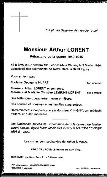 Lorent-Arthur
