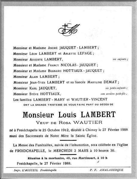 Lambert Louis